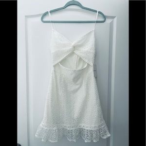 Hello Molly white lace mini lace L